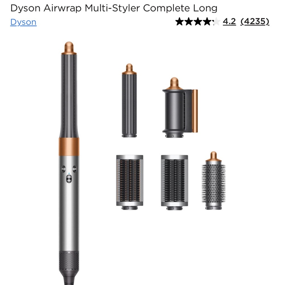 Dyson Silver and Orange Laptop Cooling Pad